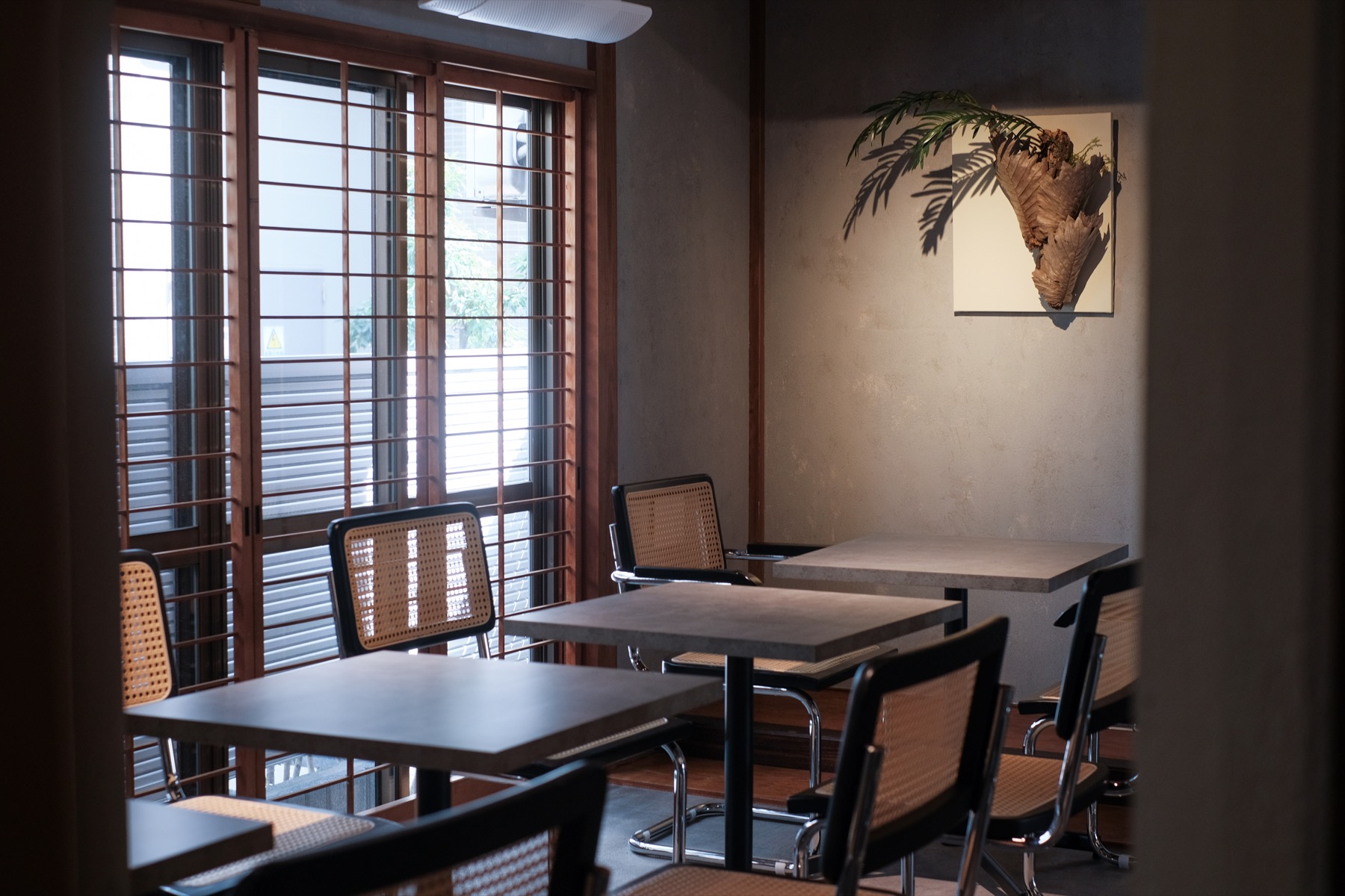 ESORA COFFEEの店内席